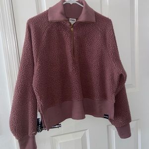 Pink Sherpa Jacket